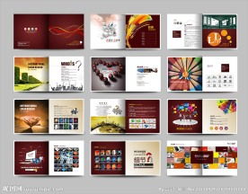 广告公司画册设计素材及模板资源指南 昵图网一站式解决方案